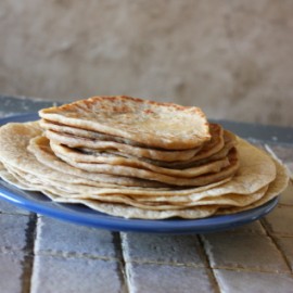 soaked whole grain tortillas