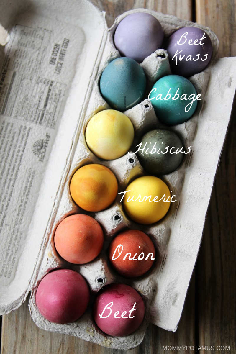 How do you color eggs?
