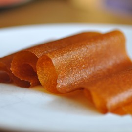 apricot fruit roll-ups