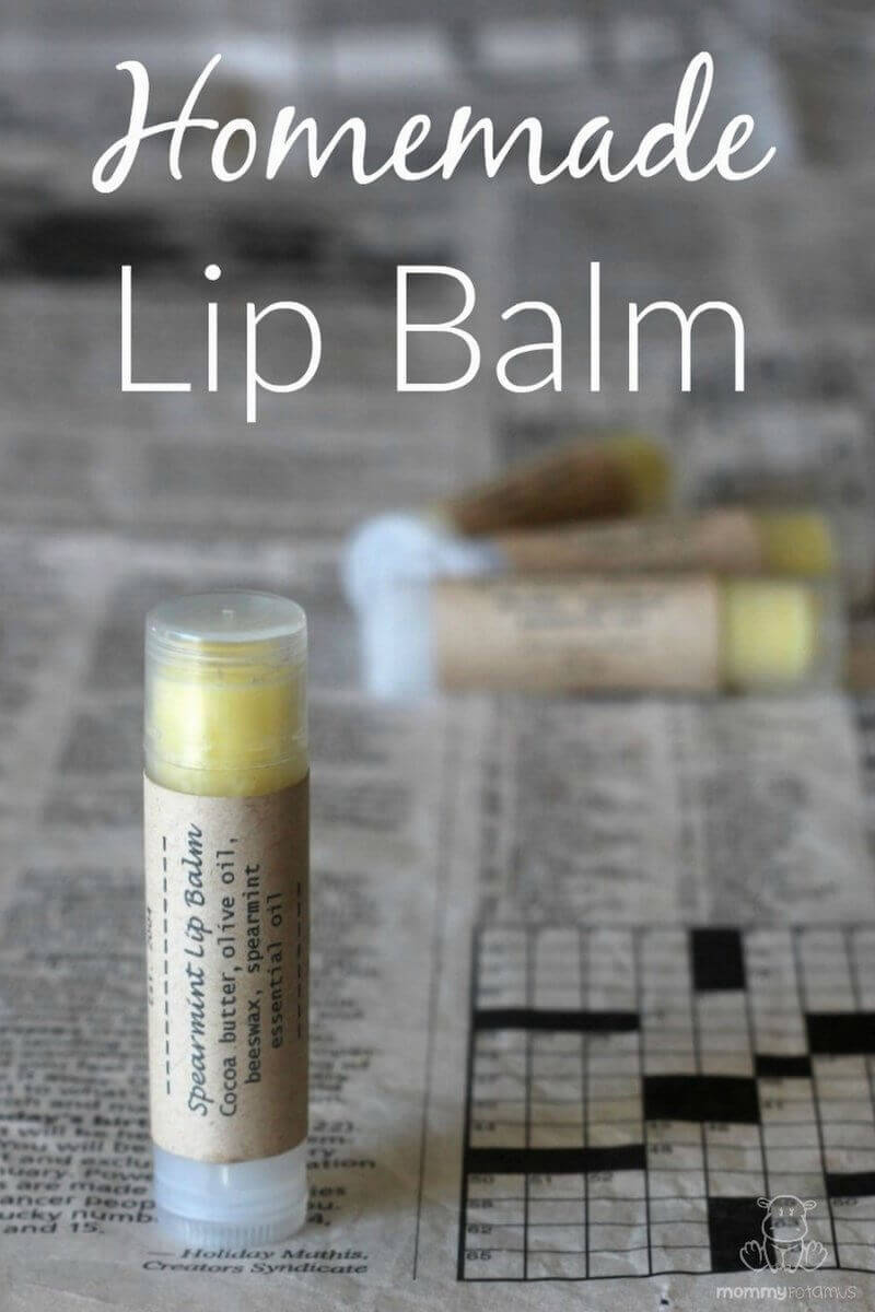 Homemade Lip Balm Recipe Lip Balm Recipe This Tried And True Super Easy
