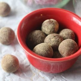ginger maca root bites