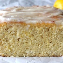 Lemon Bread Recipe With Vanilla Glaze (Gluten-Free, Paleo)